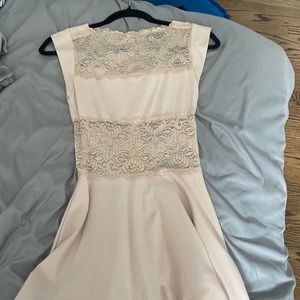 Bebe nude dress